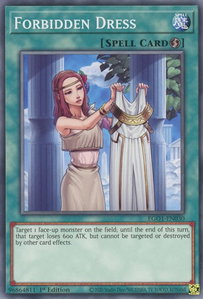 Forbidden Dress - Egyptian God Deck: Obelisk the Tormentor (EGO1) #EGO1-EN030 - Common / Short Print YuGiOh Trading Card