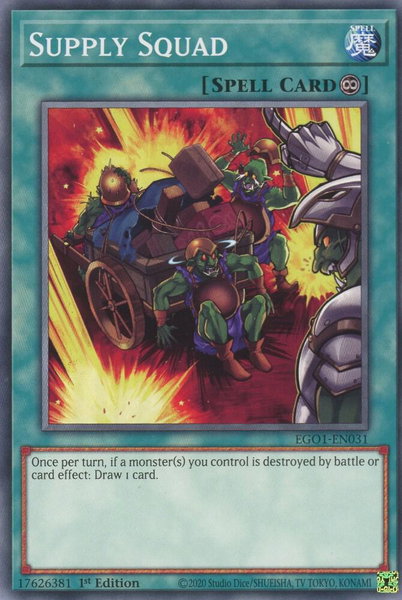 Supply Squad - Egyptian God Deck: Obelisk the Tormentor YuGiOh trading card
