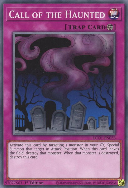 Call of the Haunted - Egyptian God Deck: Obelisk the Tormentor YuGiOh trading card