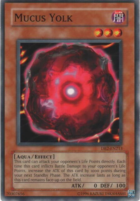 Mucus Yolk - Dark Beginning 2 YuGiOh trading card