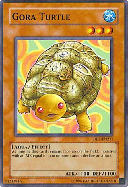 Gora Turtle - Dark Beginning 2 YuGiOh trading card