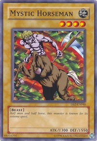 Mystic Horseman - Dark Beginning 2 (DB2) #DB2-EN048 - Common / Short Print YuGiOh Trading Card