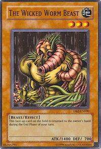 The Wicked Worm Beast - Dark Beginning 2 (DB2) #DB2-EN090 - Common / Short Print YuGiOh Trading Card