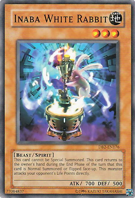 Inaba White Rabbit - Dark Beginning 2 YuGiOh trading card