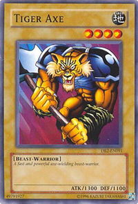 Tiger Axe - Dark Beginning 2 (DB2) #DB2-EN091 - Common / Short Print YuGiOh Trading Card