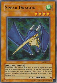 Spear Dragon - Dark Beginning 2 (DB2) #DB2-EN152 - Super Rare YuGiOh Trading Card