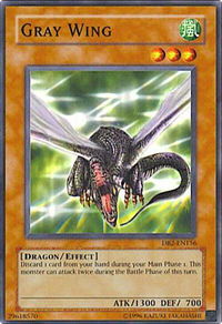 Gray Wing - Dark Beginning 2 (DB2) #DB2-EN156 - Common / Short Print YuGiOh Trading Card