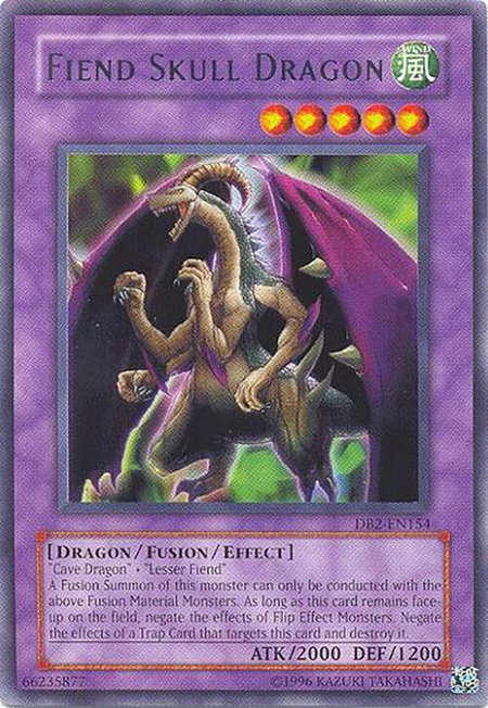 Fiend Skull Dragon - Dark Beginning 2 YuGiOh trading card