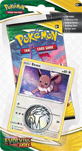 Evolving Skies Single Pack Blister [Eevee] - SWSH07: Evolving Skies Pokémon trading card