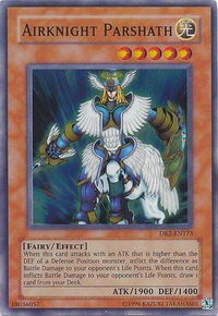 Airknight Parshath - Dark Beginning 2 (DB2) #DB2-EN173 - Super Rare YuGiOh Trading Card