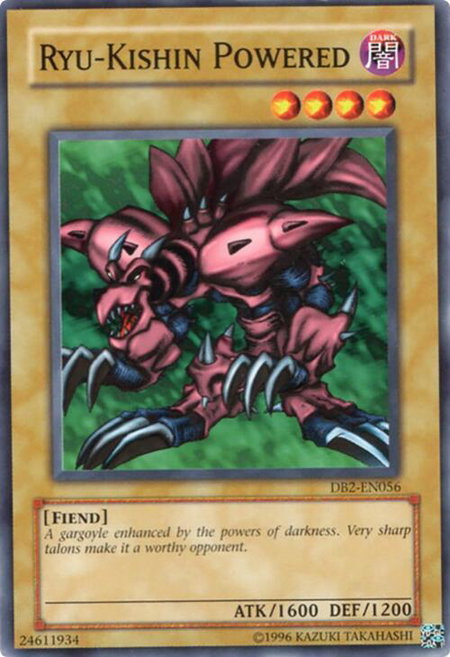 Ryu-Kishin Powered trading card from Dark Beginning 2 Ryu-Kishin Powered - Dark Beginning 2 YuGiOh trading card