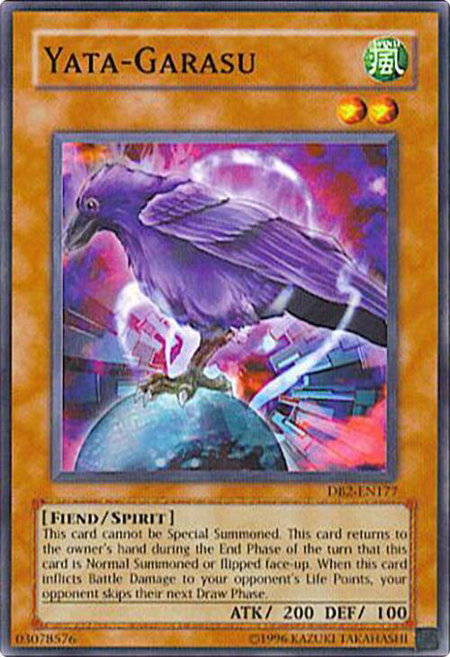 Yata-Garasu - Dark Beginning 2 YuGiOh trading card