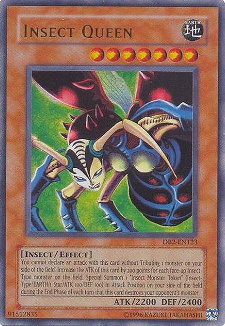 Insect Queen - Dark Beginning 2 YuGiOh trading card