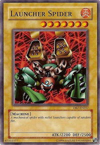 Launcher Spider - Dark Beginning 2 (DB2) #DB2-EN057 - Common / Short Print YuGiOh Trading Card