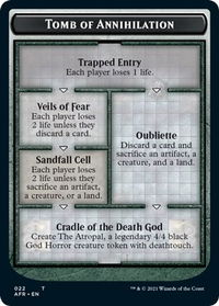 Tomb of Annihilation // The Atropal Double-Sided Token - Adventures in the Forgotten Realms (AFR) #22 // 5 - Token Magic: The Gathering Trading Card