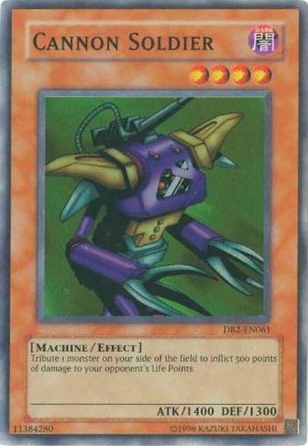 Cannon Soldier - Dark Beginning 2 YuGiOh trading card