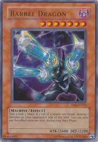 Barrel Dragon - Dark Beginning 2 (DB2) #DB2-EN072 - Ultra Rare YuGiOh Trading Card