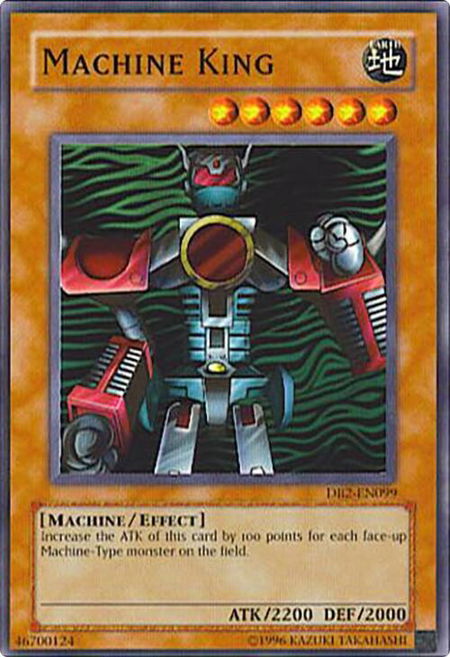 Machine King - Dark Beginning 2 YuGiOh trading card
