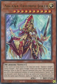 Arcana Triumph Joker - King's Court (KICO) #KICO-EN001 - Ultra Rare YuGiOh Trading Card