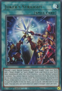 Joker's Straight - King's Court (KICO) #KICO-EN004 - Ultra Rare YuGiOh Trading Card