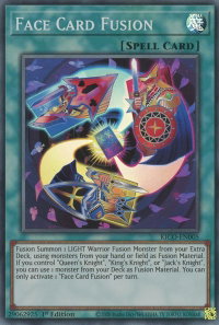 Face Card Fusion - King's Court (KICO) #KICO-EN005 - Super Rare YuGiOh Trading Card