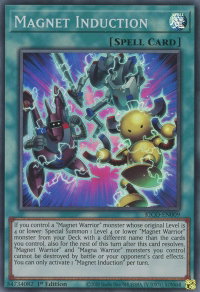 Magnet Induction - King's Court (KICO) #KICO-EN009 - Super Rare YuGiOh Trading Card