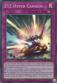 XYZ Hyper Cannon - King's Court (KICO) #KICO-EN010 - Super Rare YuGiOh Trading Card