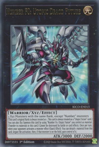 Number F0: Utopic Draco Future - King's Court (KICO) #KICO-EN013 - Ultra Rare YuGiOh Trading Card