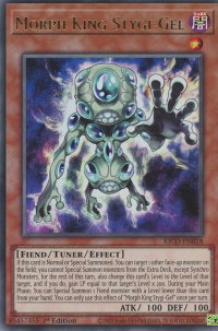 Morph King Stygi-Gel - King's Court (KICO) #KICO-EN018 - Ultra Rare YuGiOh Trading Card