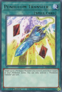Pendulum Transfer - King's Court (KICO) #KICO-EN022 - Rare YuGiOh Trading Card