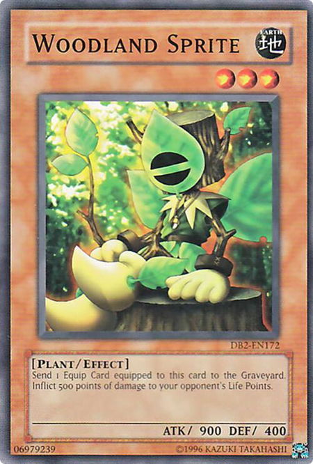 Woodland Sprite - Dark Beginning 2 YuGiOh trading card