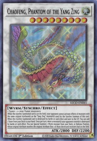 Chaofeng, Phantom of the Yang Zing - King's Court (KICO) #KICO-EN041 - Super Rare YuGiOh Trading Card