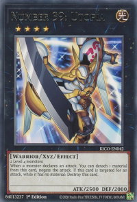 Number 39: Utopia - King's Court (KICO) #KICO-EN042 - Rare YuGiOh Trading Card