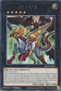 ZW - Leo Arms - King's Court (KICO) #KICO-EN047 - Rare YuGiOh Trading Card