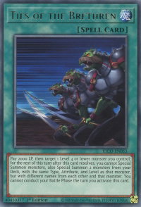 Ties of the Brethren - King's Court (KICO) #KICO-EN053 - Rare YuGiOh Trading Card