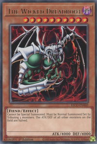 The Wicked Dreadroot - King's Court (KICO) #KICO-EN060 - Rare YuGiOh Trading Card