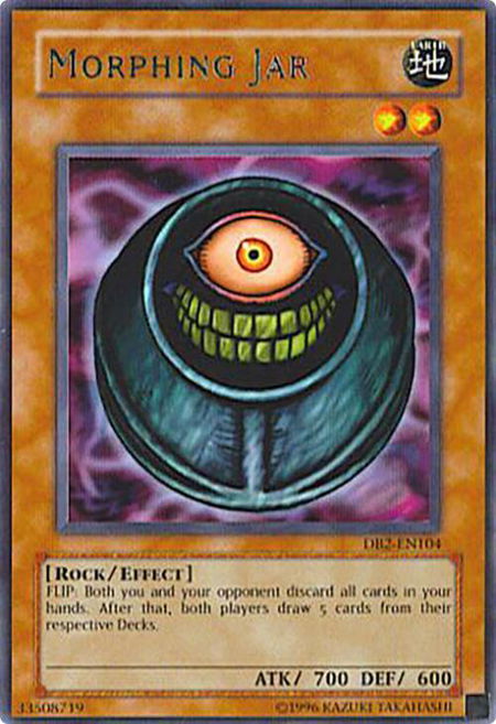 Morphing Jar - Dark Beginning 2 YuGiOh trading card