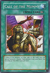 Call of the Mummy - Dark Beginning 2 (DB2) #DB2-EN235 - Common / Short Print YuGiOh Trading Card