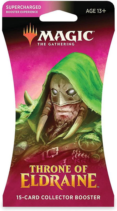 Throne of Eldraine - Collector Booster Hanger Pack trading card from Throne of Eldraine Throne of Eldraine - Collector Booster Hanger Pack - Throne of Eldraine Magic: The Gathering trading card