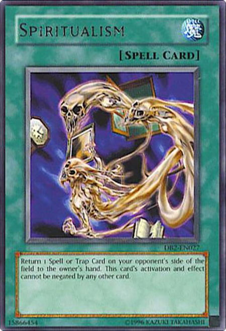 Spiritualism - Dark Beginning 2 YuGiOh trading card