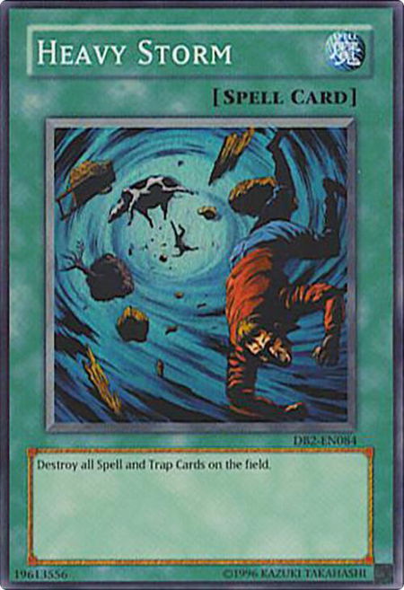 Heavy Storm - Dark Beginning 2 YuGiOh trading card