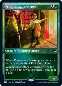 Prosperous Innkeeper - Promo Pack: Adventures in the Forgotten Realms (PPAFR) #402 - Promo Magic: The Gathering Trading Card