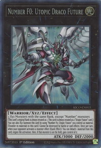 Number F0: Utopic Draco Future (CR) - King's Court (KICO) #KICO-EN013 - Collector's Rare YuGiOh Trading Card
