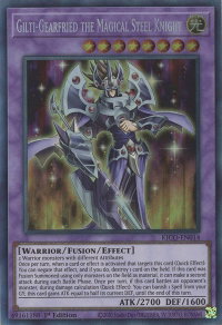 Gilti-Gearfried the Magical Steel Knight (CR) - King's Court (KICO) #KICO-EN014 - Collector's Rare YuGiOh Trading Card