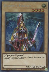 Queen's Knight (CR) - King's Court (KICO) #KICO-EN026 - Collector's Rare YuGiOh Trading Card