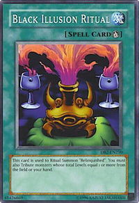 Black Illusion Ritual - Dark Beginning 2 (DB2) #DB2-EN250 - Common / Short Print YuGiOh Trading Card