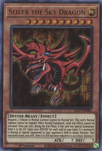 Slifer the Sky Dragon (Ultra Pharaoh's Rare) - King's Court (KICO) #KICO-EN063 - Ultra Pharaoh’s Rare YuGiOh Trading Card