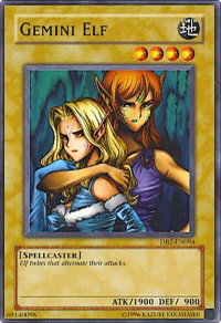 Gemini Elf - Dark Beginning 2 (DB2) #DB2-EN094 - Common / Short Print YuGiOh Trading Card