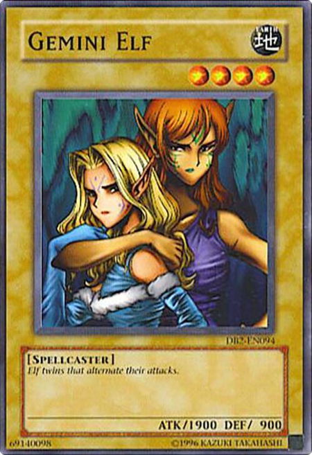 Gemini Elf - Dark Beginning 2 YuGiOh trading card