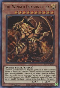 The Winged Dragon of Ra (Ultra Pharaoh's Rare) - King's Court (KICO) #KICO-EN065 - Ultra Pharaoh’s Rare YuGiOh Trading Card